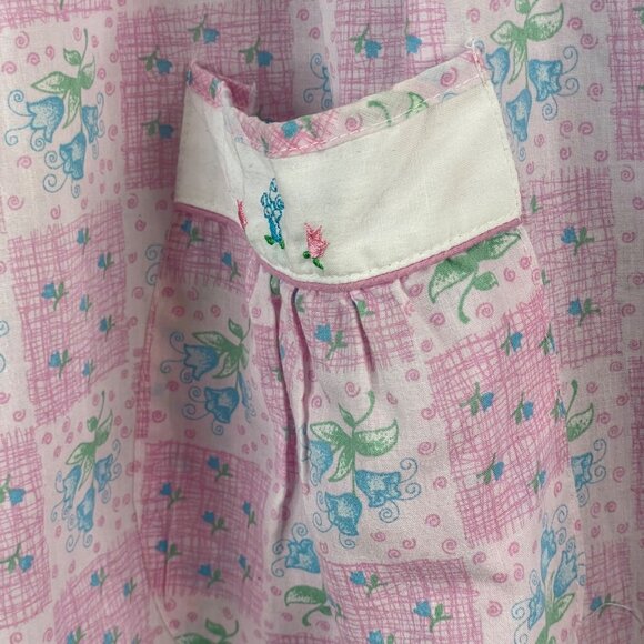 Vintage Moon Dance Women House Dress Robe 2X Kaftan Caftan Muu Muu Embroidered - Picture 6 of 12